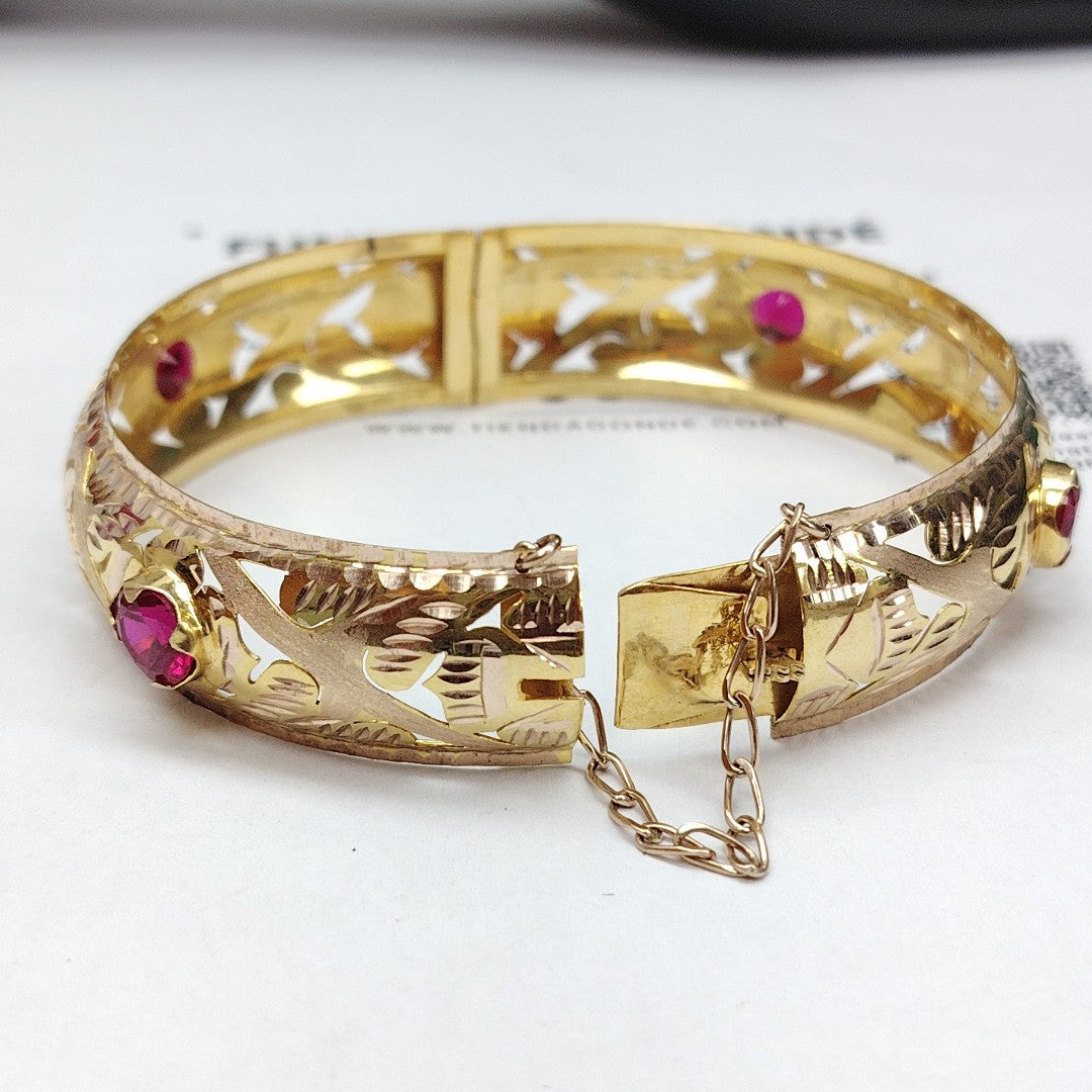 PULSERA RIGIDA ORO 10 K 15.4 GRMS (SEMINUEVO)