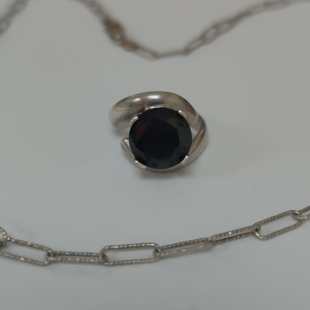 ANILLITO, CADENA PLATA 12.1 GRMS (SEMINUEVO)