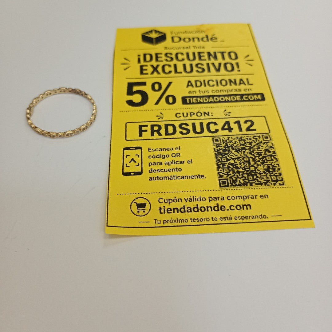 ANILLITO ORO 10 K 0,90 GRMS (SEMINUEVO)