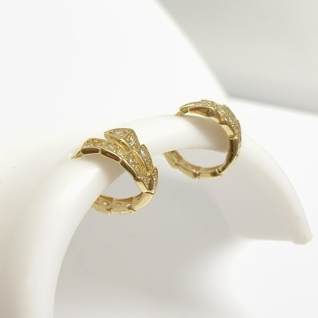 ARRACADAS PAR ORO 14 K 3.2 GRMS (SEMINUEVO)
