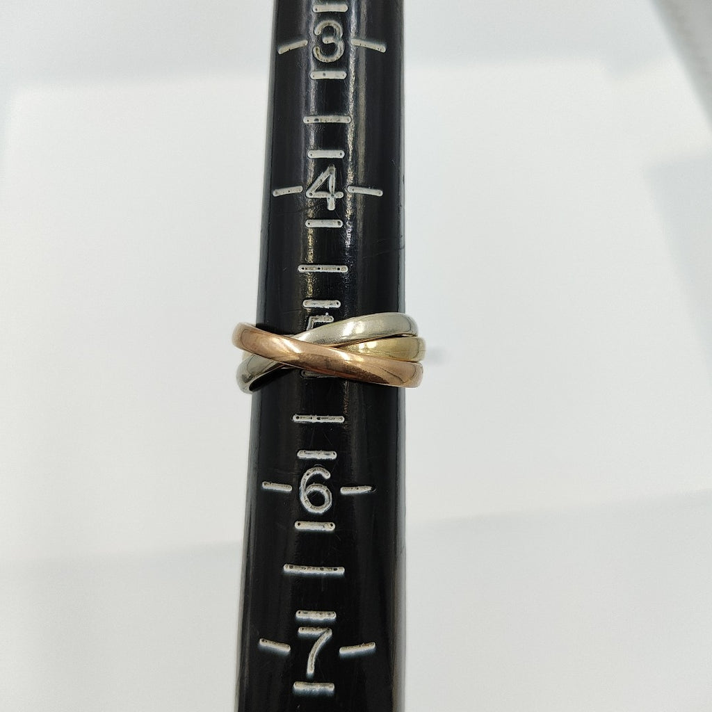 ANILLITO ORO,ORO COMBINADO 10 K 4,20 GRMS (SEMINUEVO)