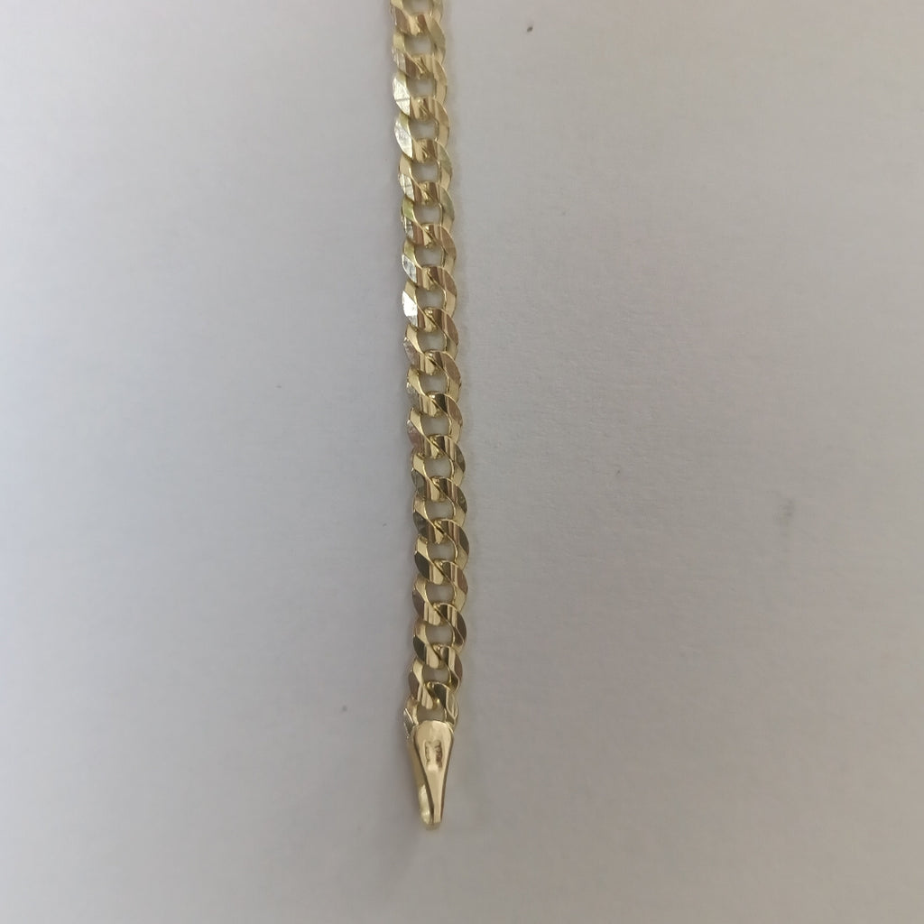 PULSERA BARBADA 14K 18 CM 3.2 GR (NUEVO)