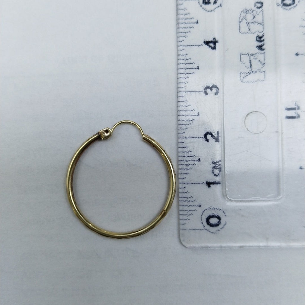 ARRACADAS PAR ORO 14 K 2,00 GRMS (SEMINUEVO)