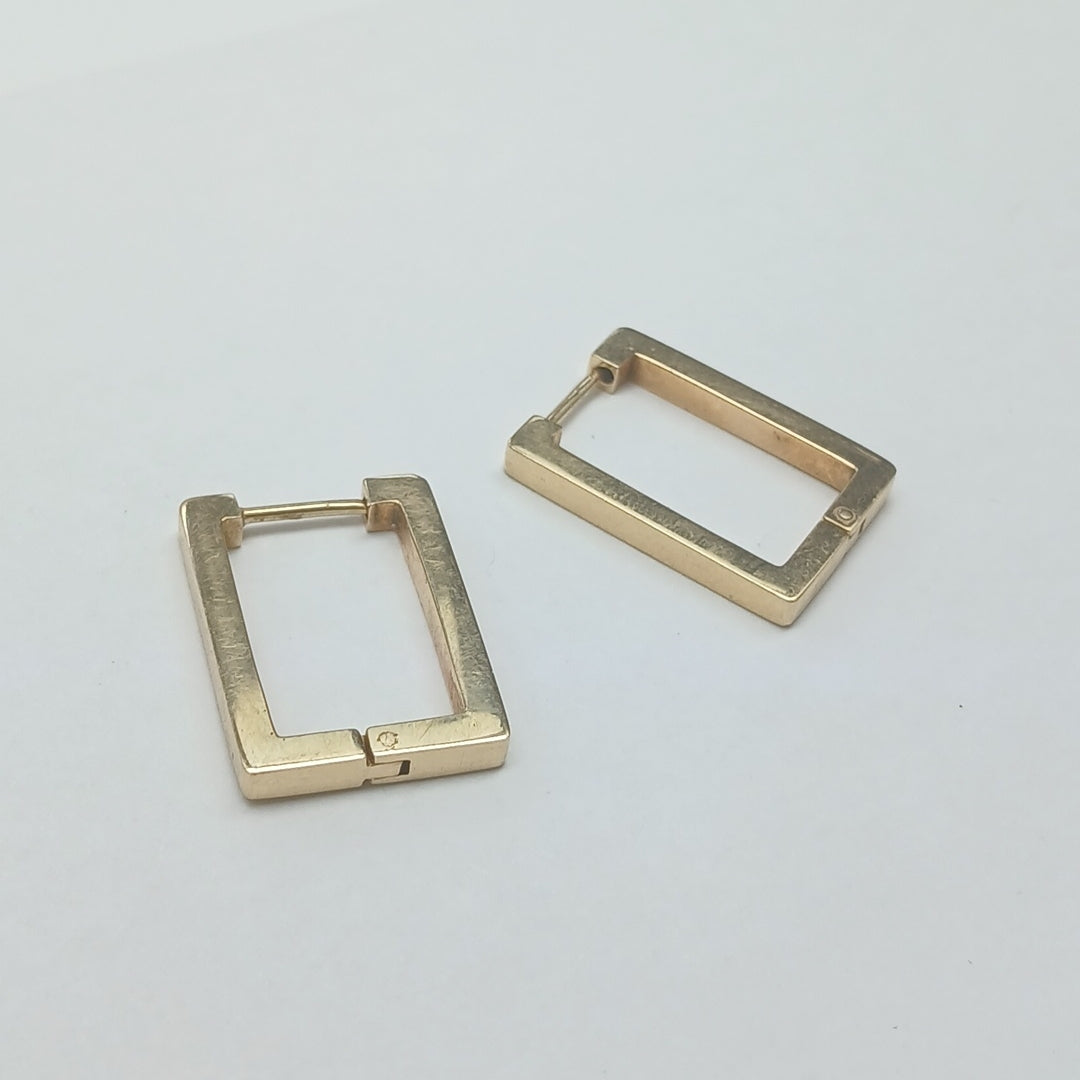 ARRACADAS PAR ORO 14 K 7,20 GRMS (SEMINUEVO)