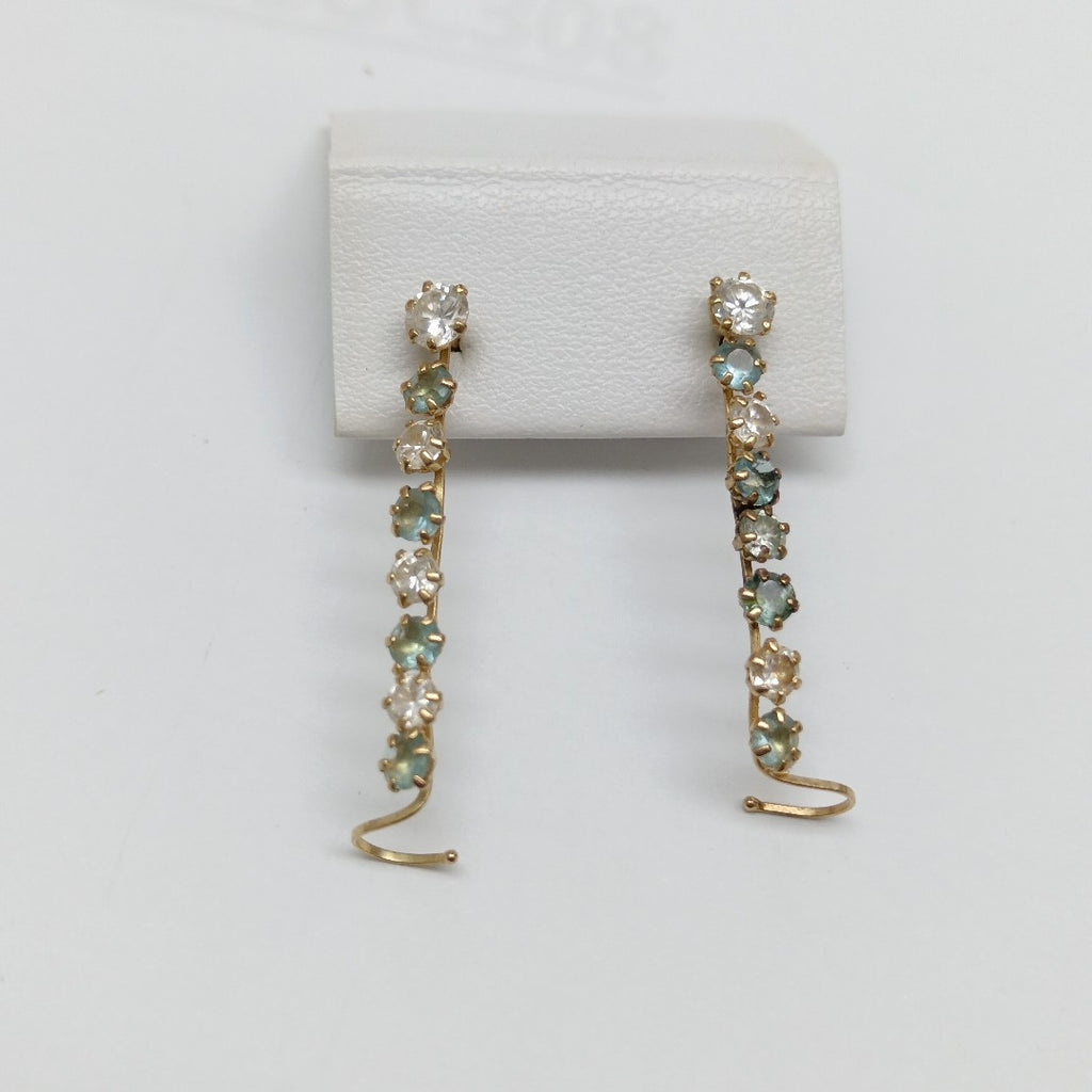 ARETES PAR ORO 14 K 1,40 GRMS (SEMINUEVO)