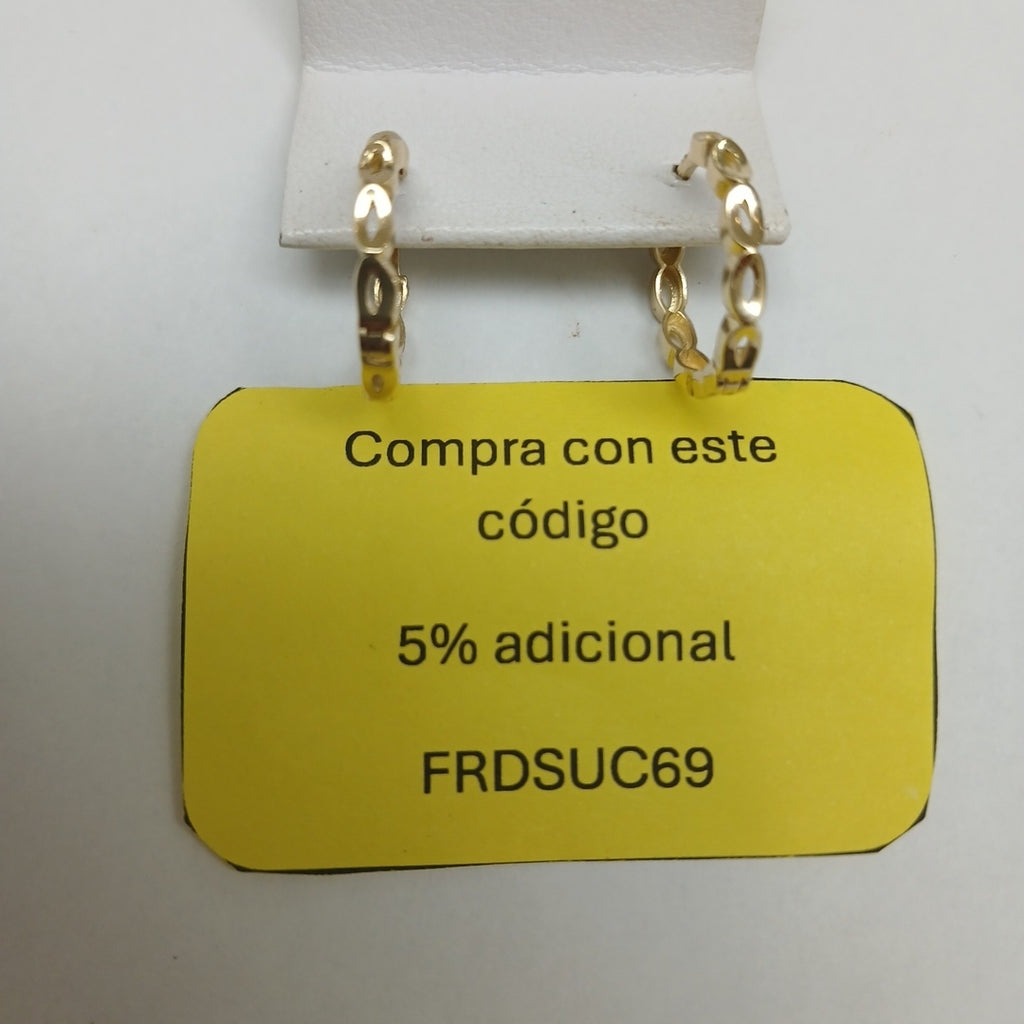 HUGGIES ORO 14K 2 (NUEVO)