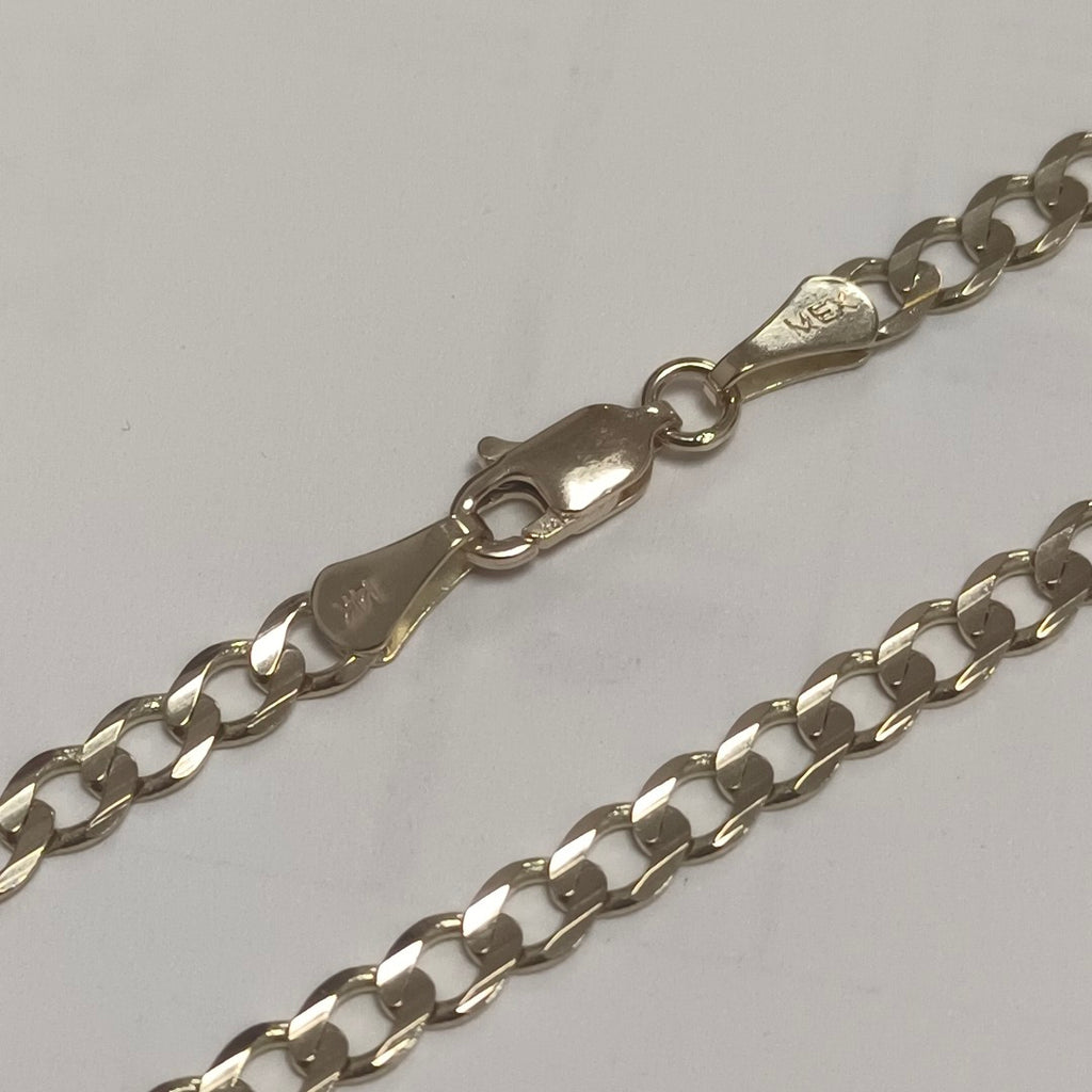 CADENA BARBADA 14K 55 CM 12.6 GR (NUEVO)