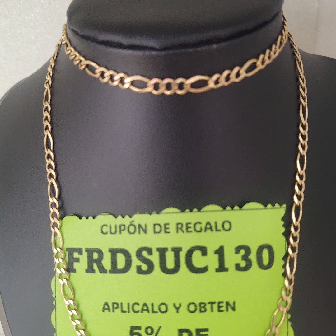 CADENA ORO 14 K 10.8 GRMS (SEMINUEVO)