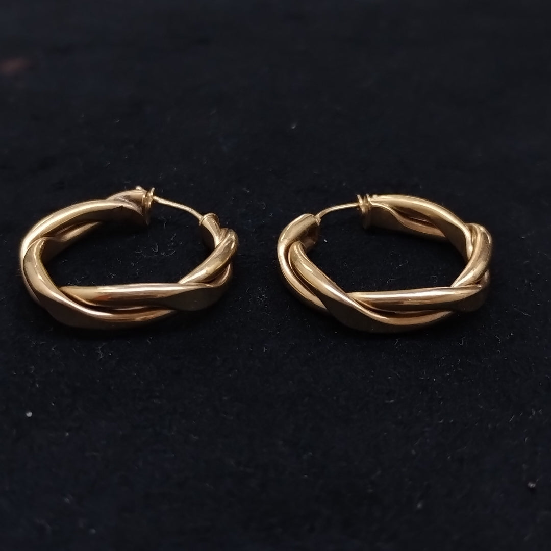 ARRACADAS PAR ORO 10 K 3,30 GRMS (SEMINUEVO)