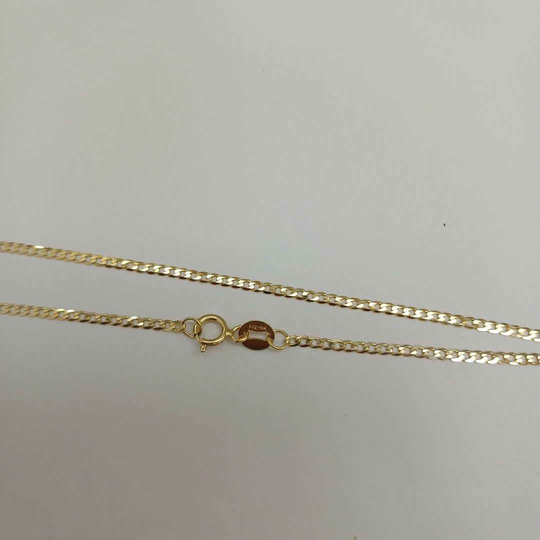 CADENAS BARBADA AMARILLA ORO 14K 1.9 (NUEVO)