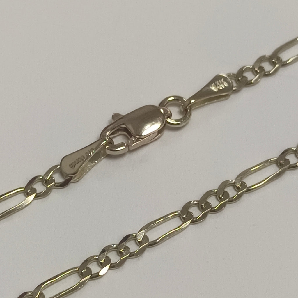 CADENA 3X1 14K 55 CM 5 GR (NUEVO)