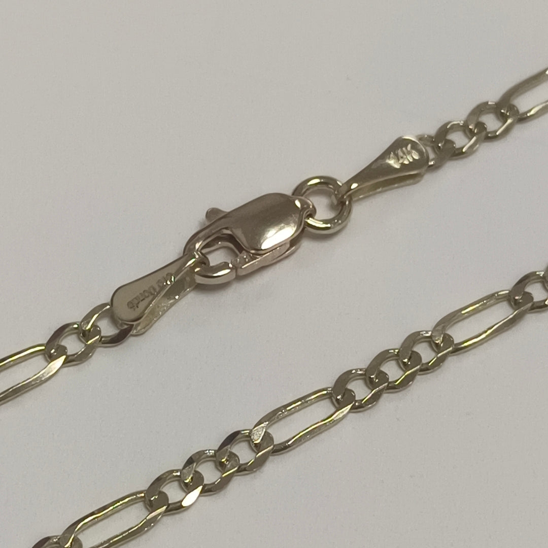CADENA 3X1 14K 55 CM 5 GR (NUEVO)