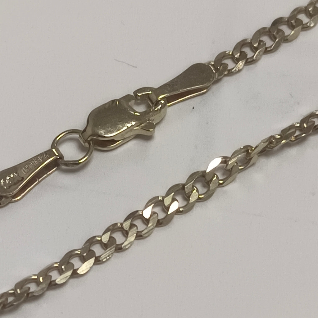 CADENA BARBADA 14K 55 CM 5.4 GR (NUEVO)