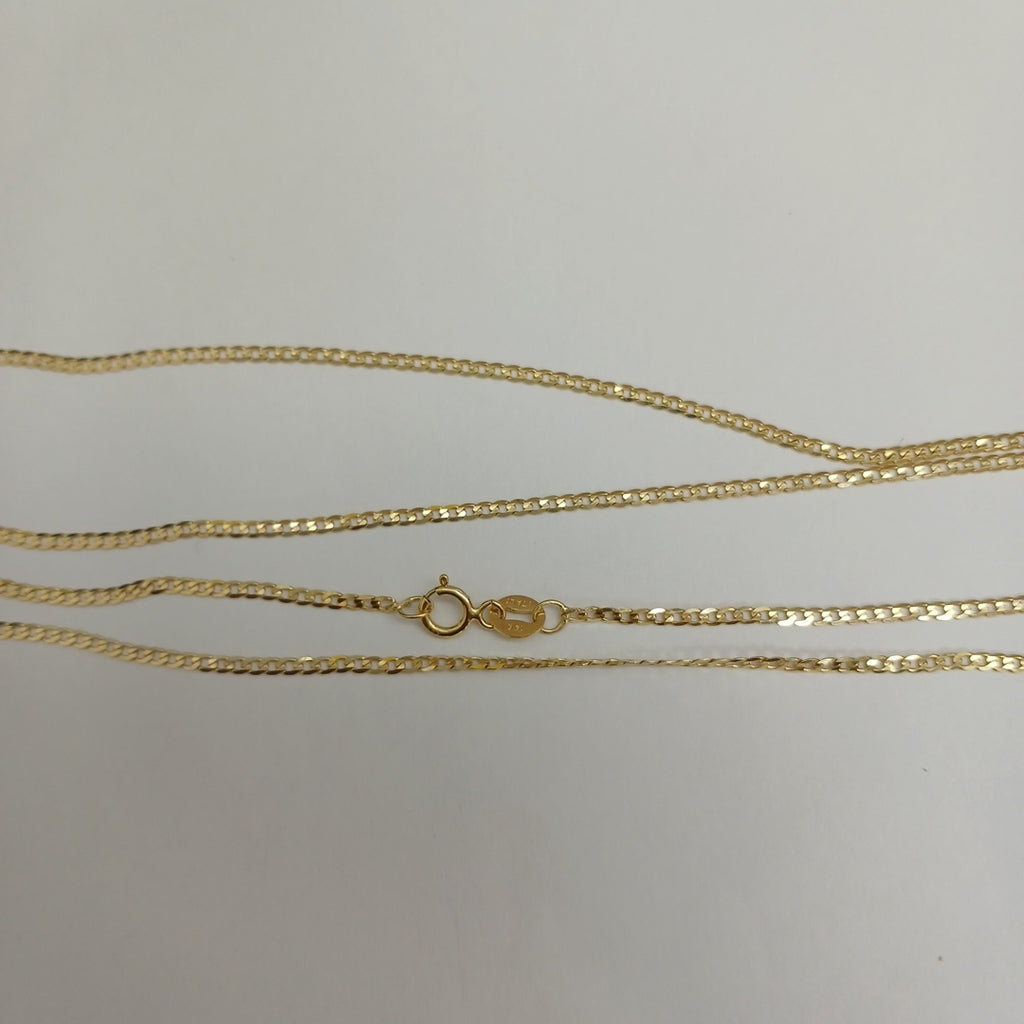 CADENAS BARBADA AMARILLA ORO 14K 2.2 (NUEVO)