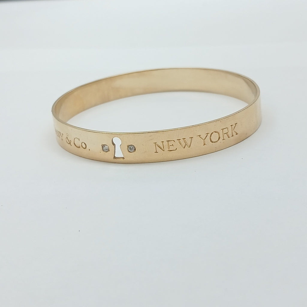 PULSERA RIGIDA ORO 14 K 26,60 GRMS (SEMINUEVO)