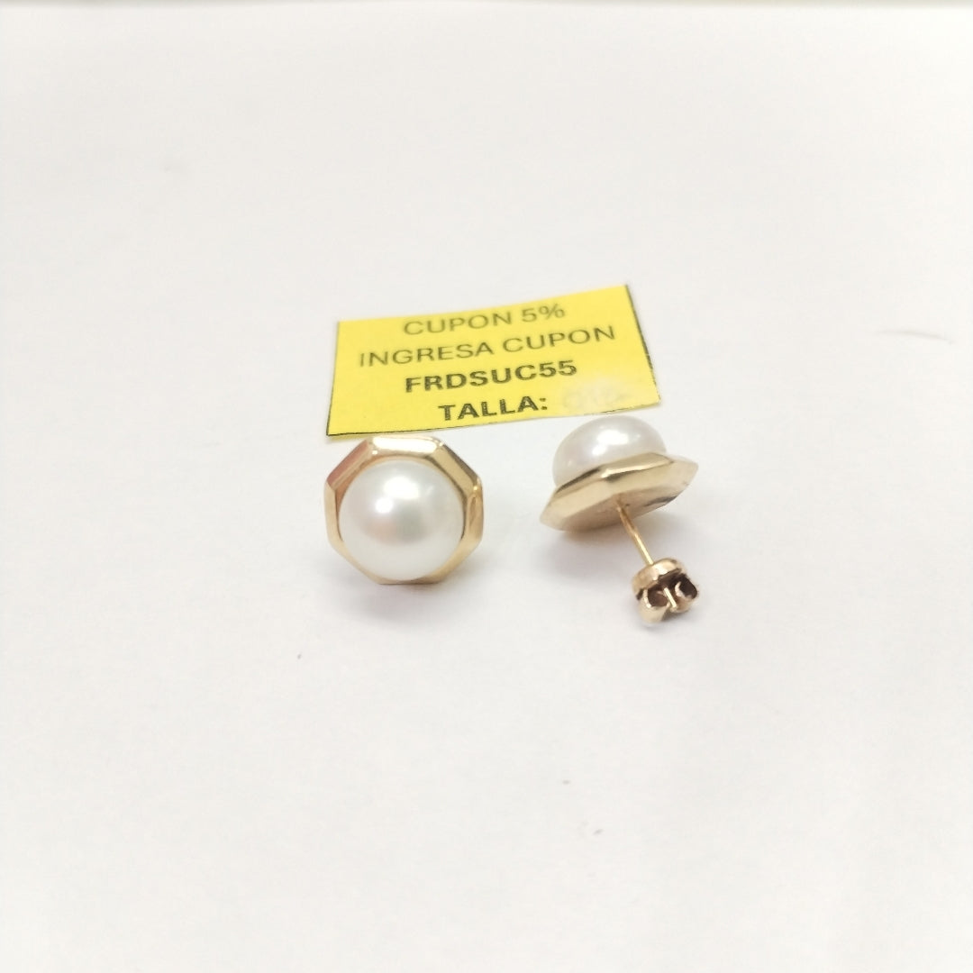 BROQUELES PAR ORO 14 K 3,50 GRMS (SEMINUEVO)