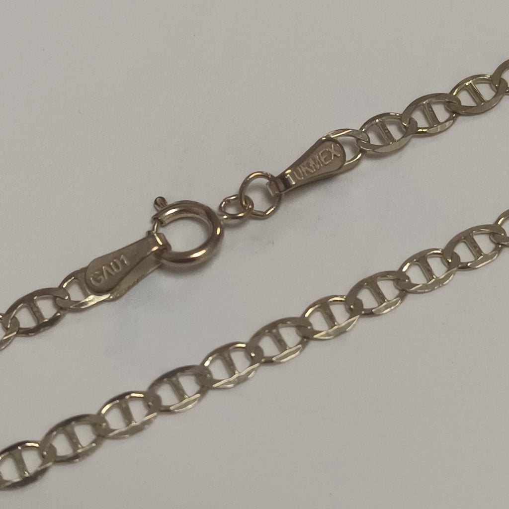 CADENAS TEJIDO GUCHI ORO 10K 55 CM 4.1 GR (NUEVO)