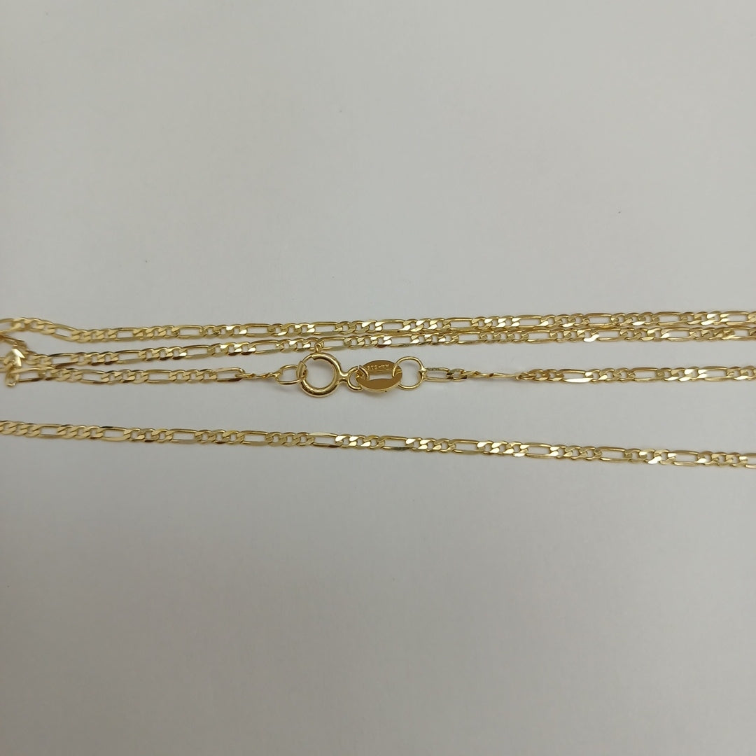 CADENAS CARTIER 3 1 AMARILLA ORO 14K 1.9 (NUEVO)