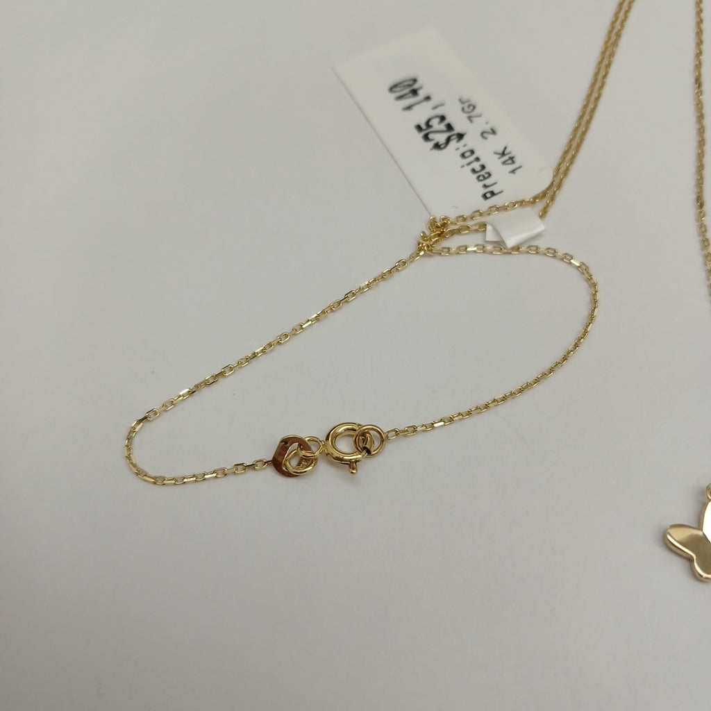 GARGANTILLAS ORO 14K 2.7 (NUEVO)