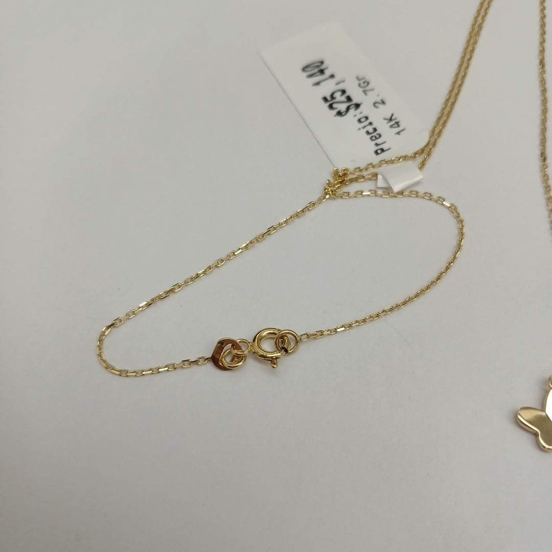 GARGANTILLAS ORO 14K 2.7 (NUEVO)