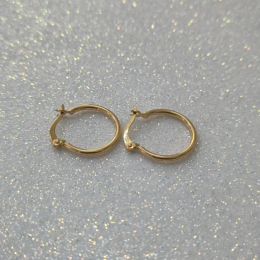 ARETES ARRACADAS 14K 1.2 GR (NUEVO)