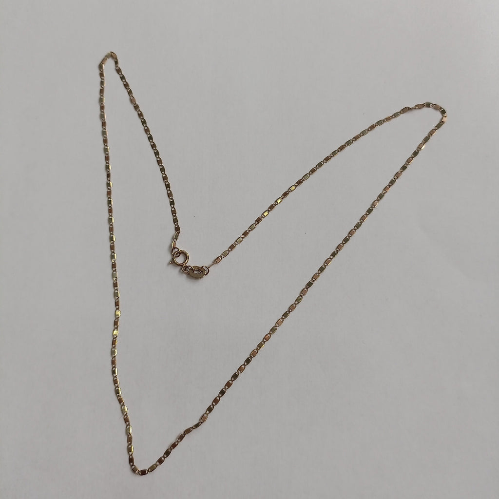 CADENA ORO COMBINADO 10 K 1,50 GRMS (SEMINUEVO)