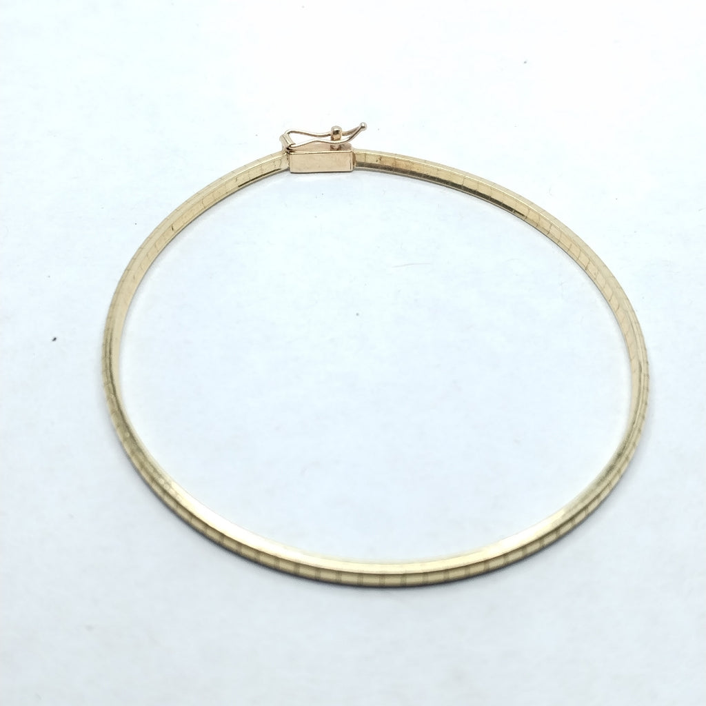 PULSERA RIGIDA ORO 14 K 5.8 GRMS (SEMINUEVO)