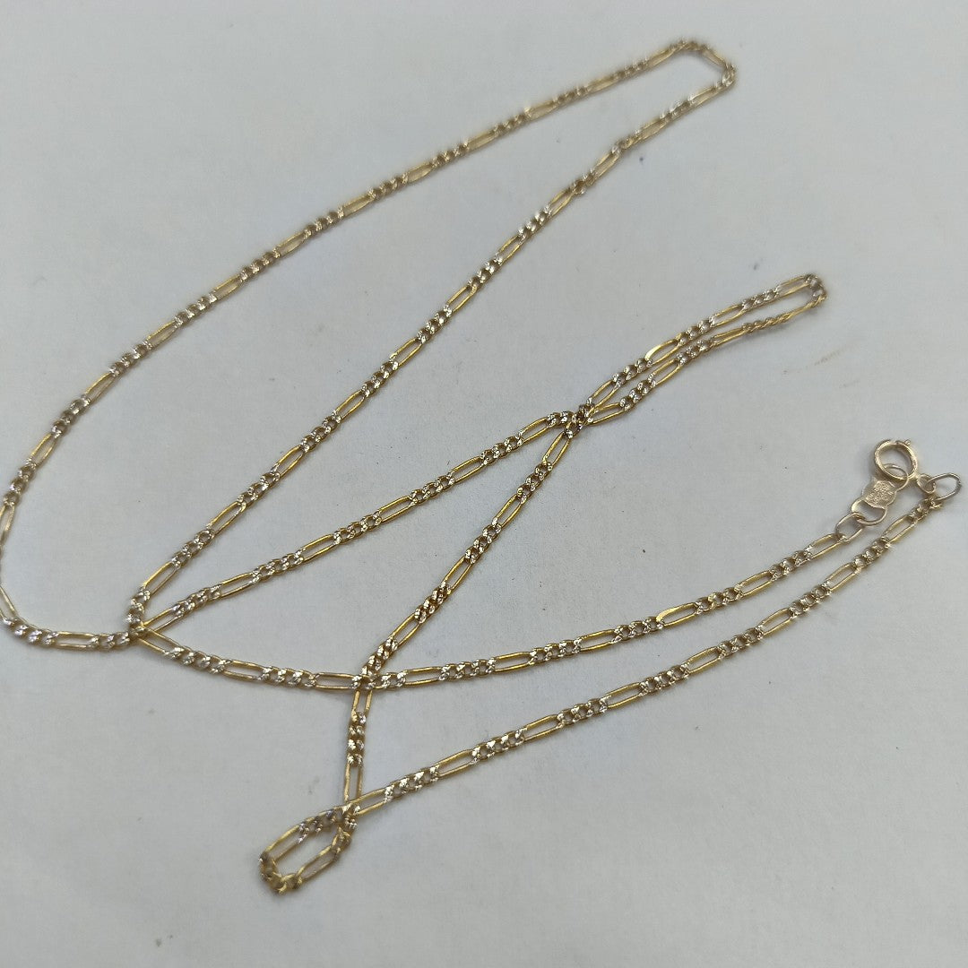 CADENA ORO,RODIADO 10 K 3,50 GRMS (SEMINUEVO)