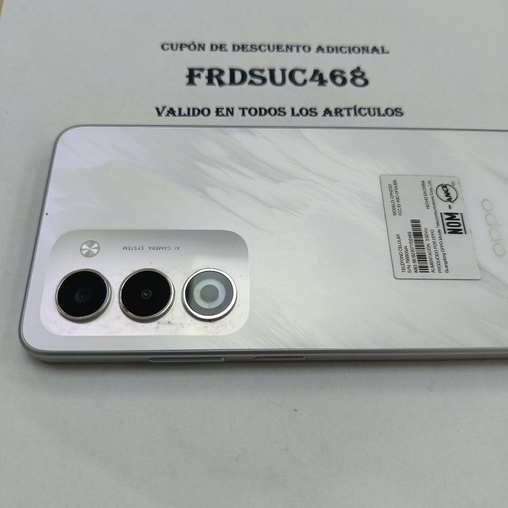 CELULAR OPPO A5 CPH2727 (2025) 256 GB 4 GB RAM (SEMINUEVO)