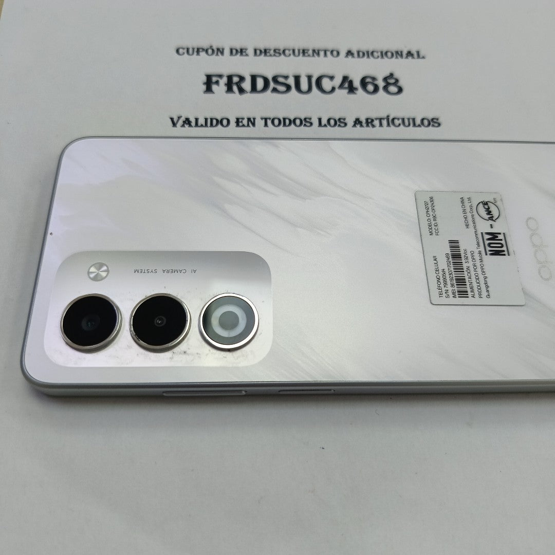 CELULAR OPPO A5 CPH2727 (2025) 256 GB 4 GB RAM (SEMINUEVO)