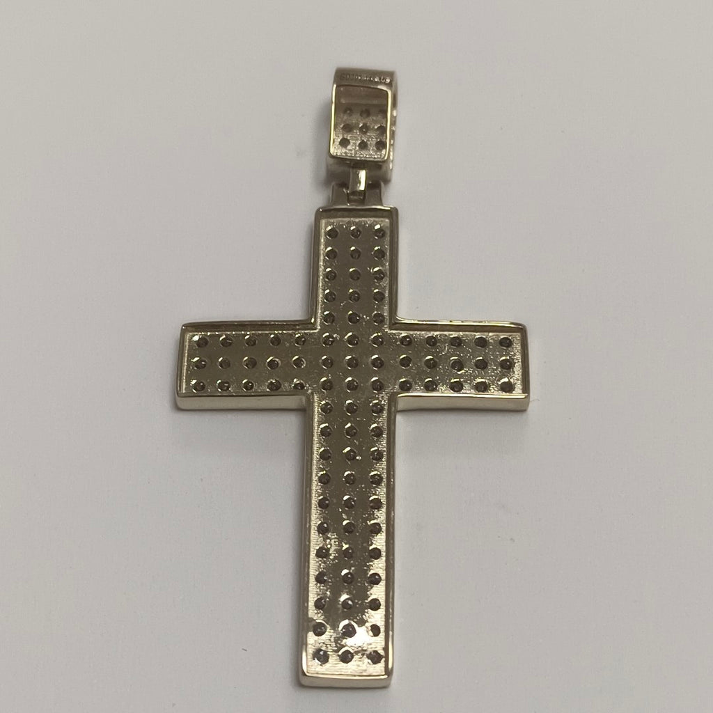 DIJE CRUZ C CIRCONIAS 14K 5.1 GR (NUEVO)