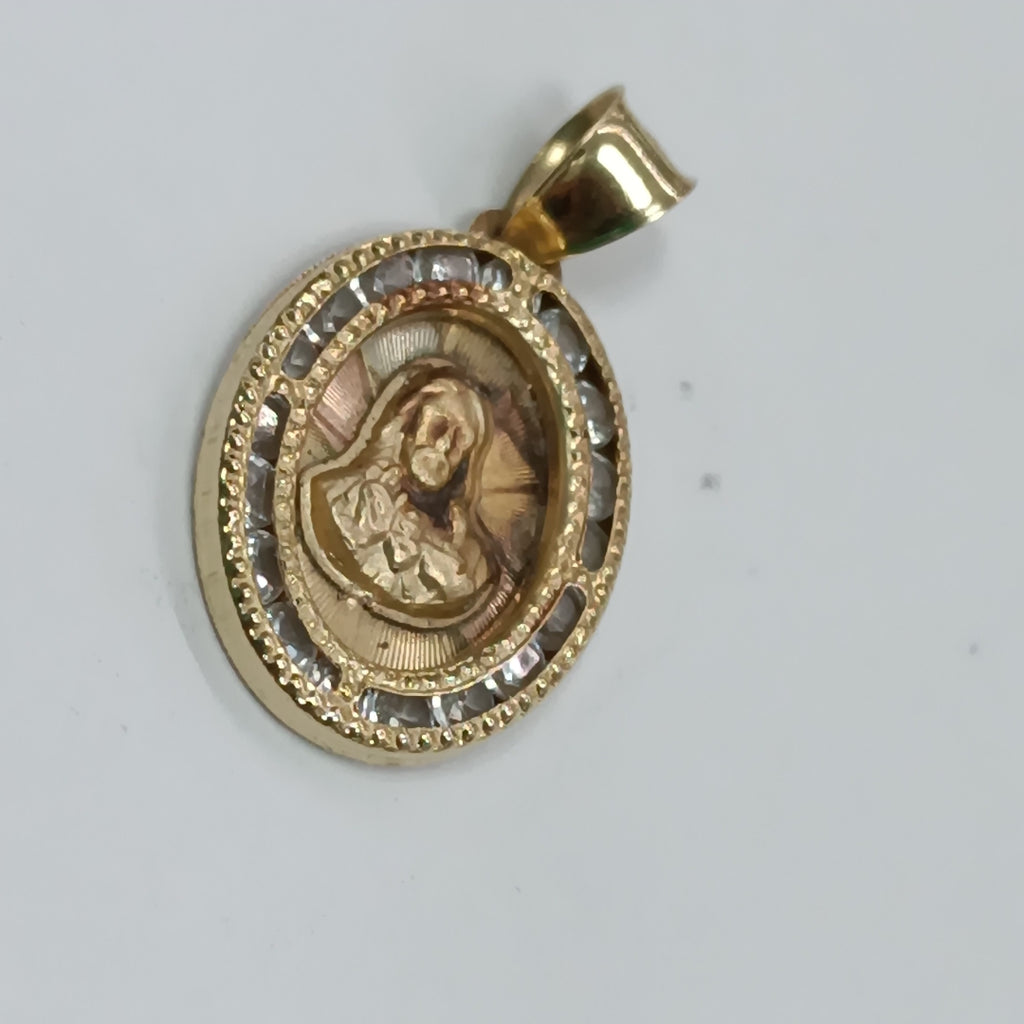 MEDALLA RELIGIOSA ORO 14 K 1,30 GRMS (SEMINUEVO)