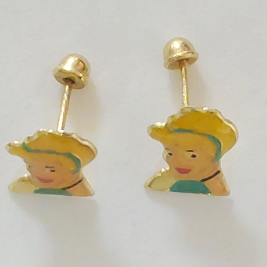 BROQUELES PAR ORO 10 K 0,20 GRMS (SEMINUEVO)