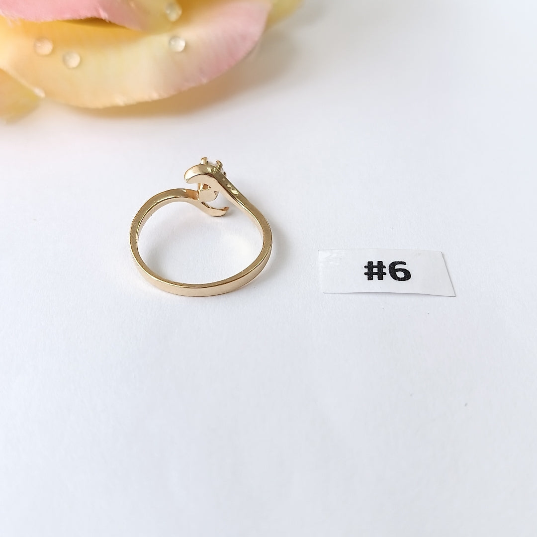SOLITARIO ORO 14 K 2,50 GRMS (SEMINUEVO)
