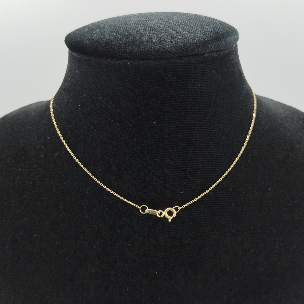 GARGANTILLA ORO 14 K 1.7 GRMS (SEMINUEVO)