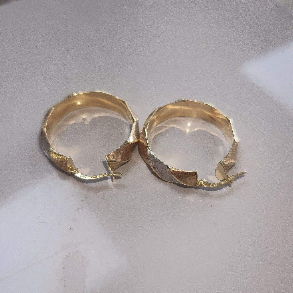 ARRACADAS PAR ORO 14 K 4,40 GRMS (SEMINUEVO)