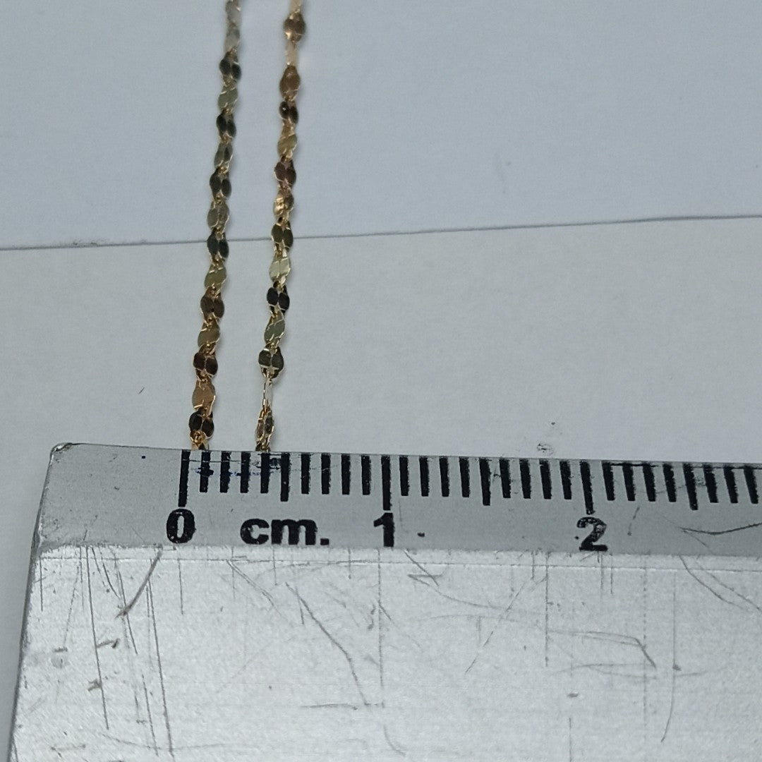 CADENA ORO 14 K 0.9 GRMS (SEMINUEVO)