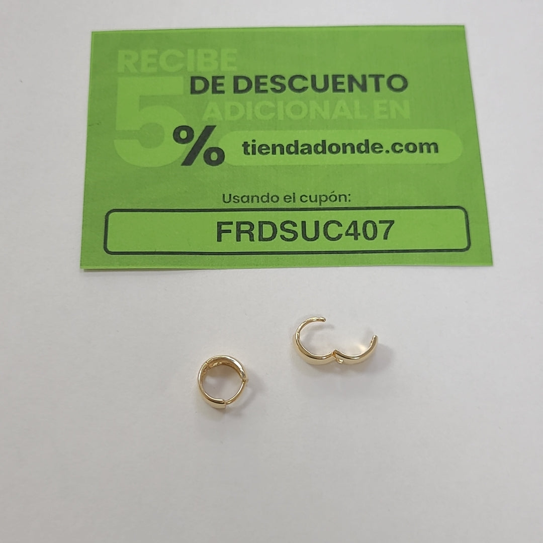 HUGGIES ORO 14K 1.6 (NUEVO)