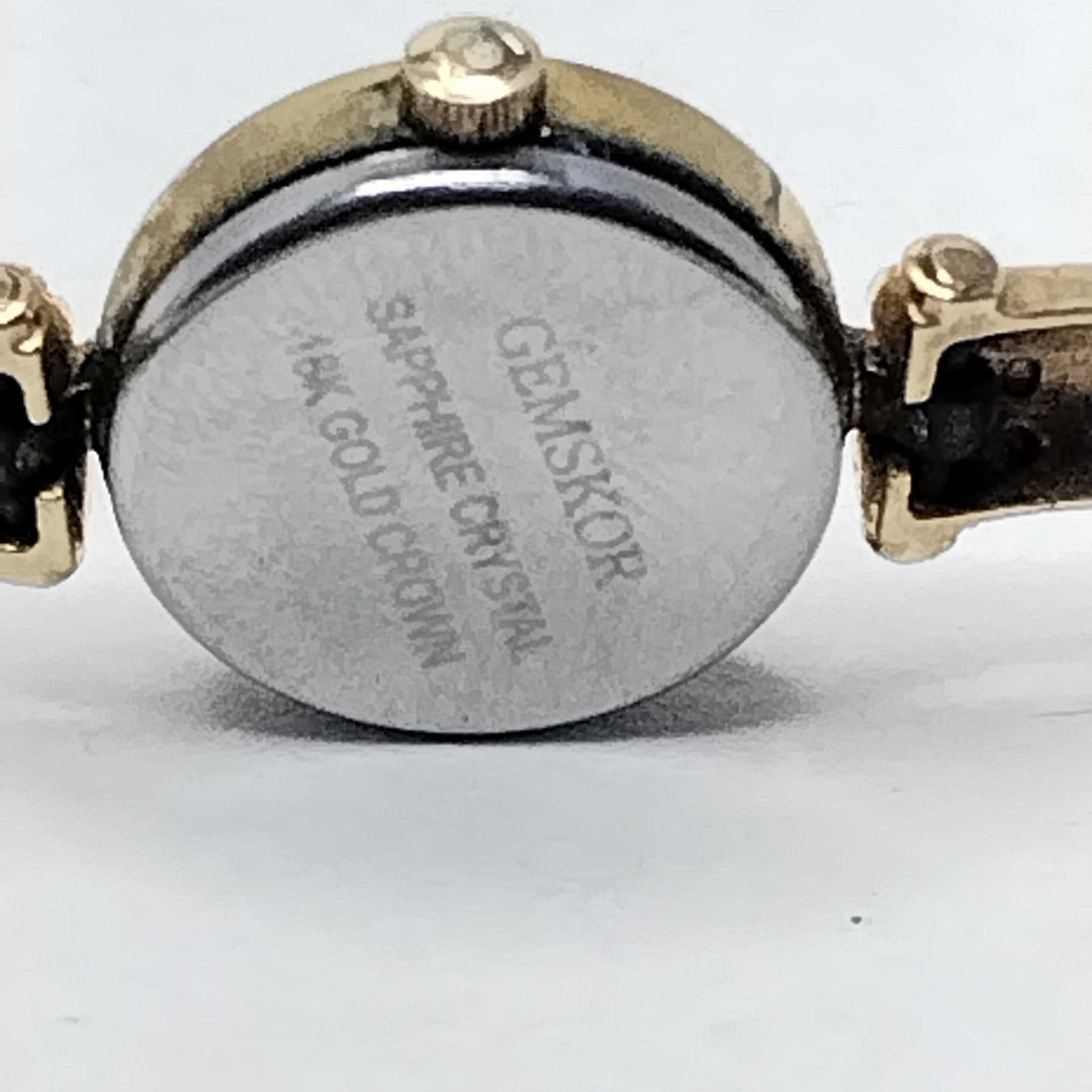 RELOJ CAJA ACERO PULSO ORO ORO 14 K 18.5 GRMS (SEMINUEVO)