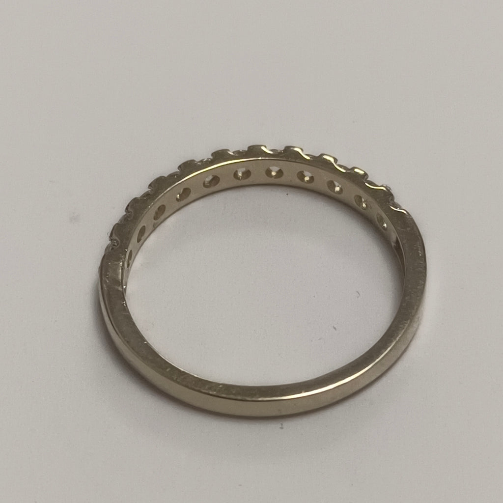 ANILLO ANILLITO MEDIA CHURUMBELA 14K 9 TALLA 2.2 GR (NUEVO)