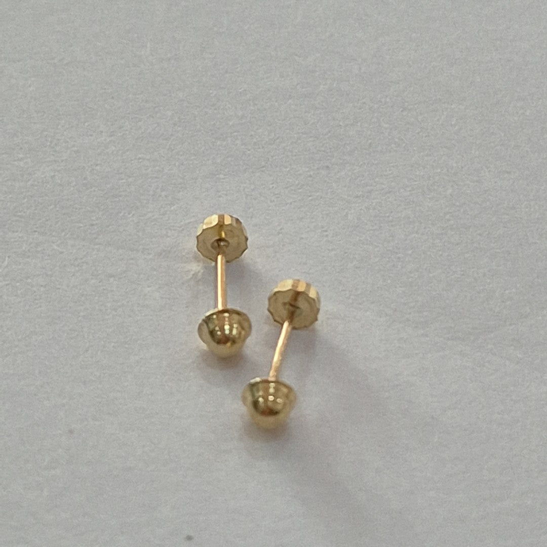 BROQUELES BROQUEL FIG HONGO 14K 0.17 GR (NUEVO)