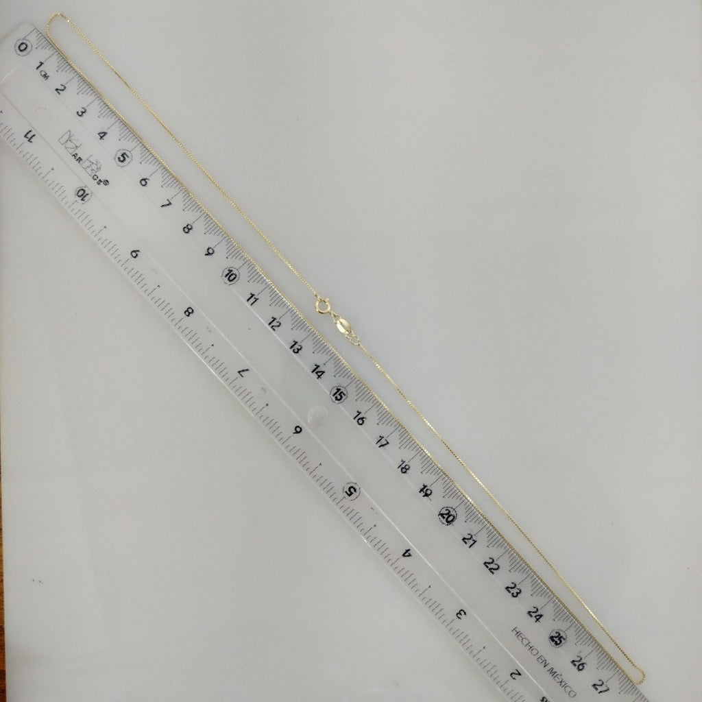 CADENA VENECIANO 14K 55 CM 1.7 GR (NUEVO)