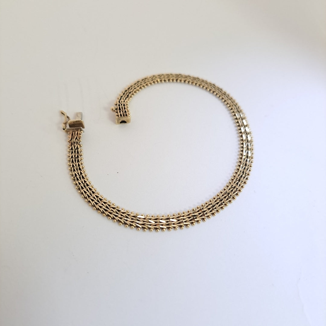 PULSERA ORO 14 K 8,00 GRMS (SEMINUEVO)