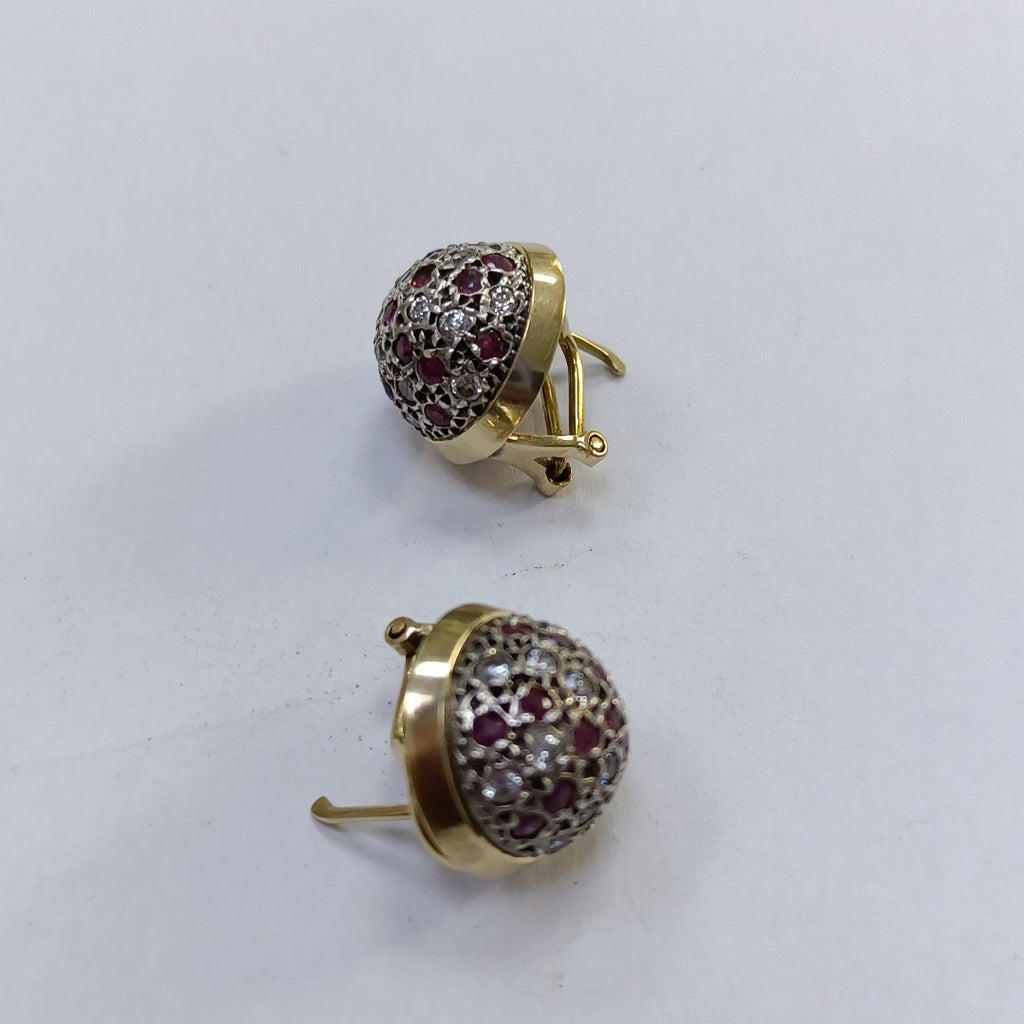 BROQUELES PAR ORO 14 K 7.4 GRMS (SEMINUEVO)