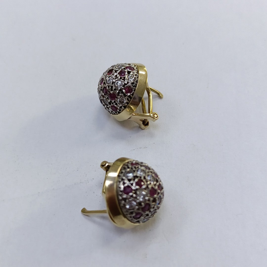 BROQUELES PAR ORO 14 K 7.4 GRMS (SEMINUEVO)