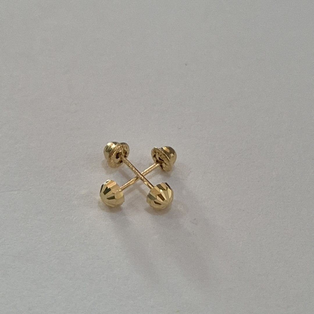 BROQUELES BROQUEL FIG HONGO 14K 0.17 GR (NUEVO)
