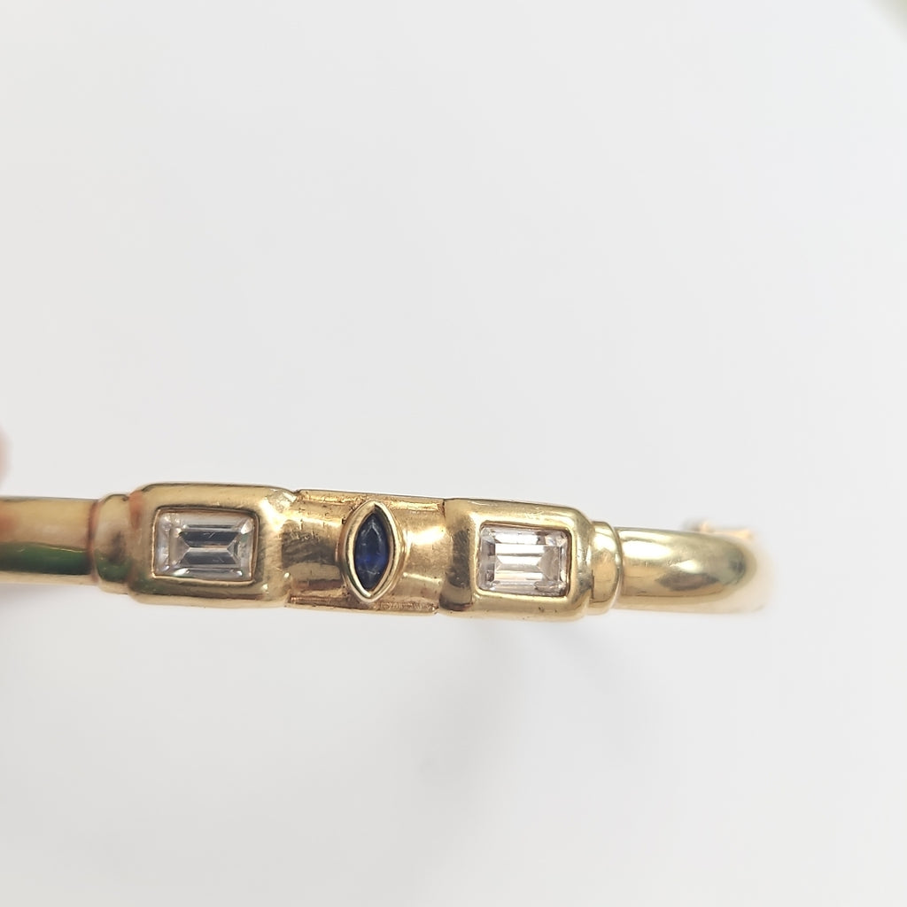 PULSERA RIGIDA ORO 14 K 12 GRMS (SEMINUEVO)