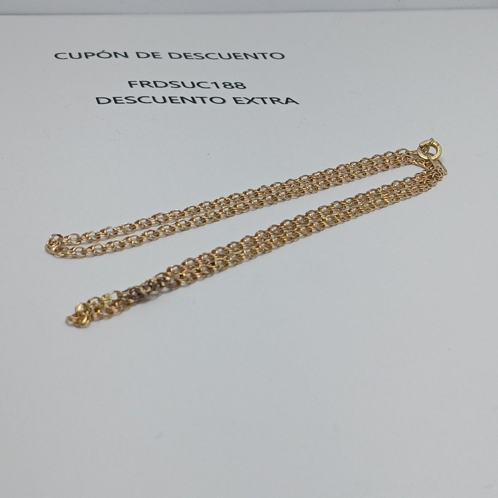 CADENA ORO 10 K 3.7 GRMS (SEMINUEVO)