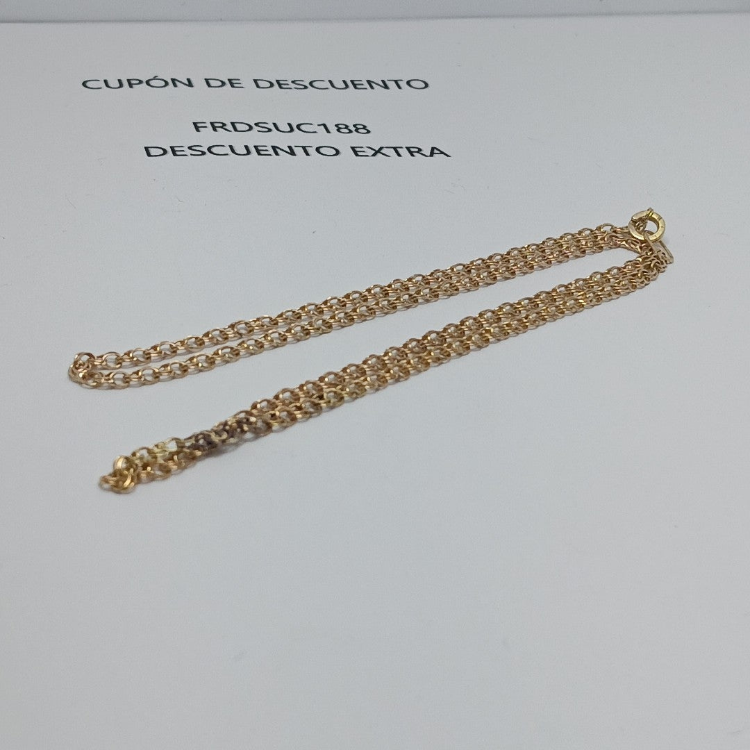 CADENA ORO 10 K 3.7 GRMS (SEMINUEVO)