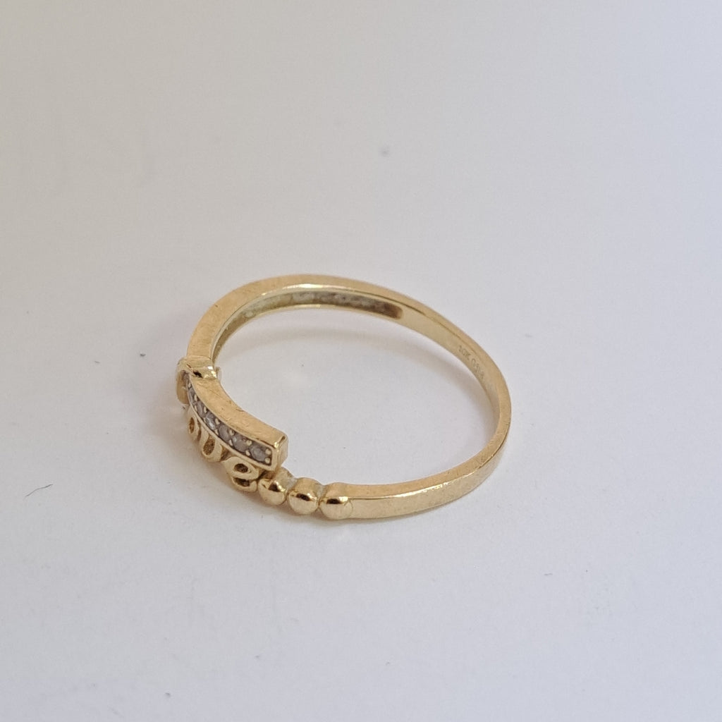ANILLITO ORO 10 K 1.9 GRMS (SEMINUEVO)